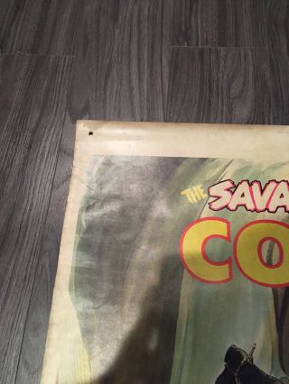 1974 Marvel The Savage Sword of CONAN The Barbarian Poster Neal Adam RARE 8