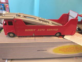 Dinky Supertoys Car Carrier with Trailer 983 3