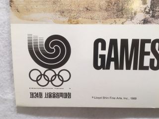 1988 Seoul Olympics Zao Wou - Ki 