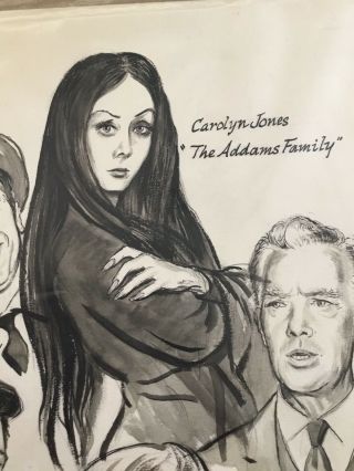 BEWITCHED ADDAMS FAMILY PAUL BUSCH ARTWORK DISNEY ANIMATOR TV 2 DRAWING 5