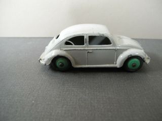 Dinky Toys Volkswagen Vw Beetle Sedan Grey 1:43 Made England