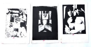 James Gill Set Of Three Lithographs 1965 From The 