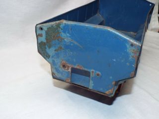 Antique / Vintage MARX Wyandotte Blue / Red Pressed Steel Dump Truck 7