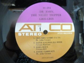 DR.  JOHN THE NIGHT TRIPPER GRIS - gris 1968 CAJUN/NEW ORLEANS/FUNK 4