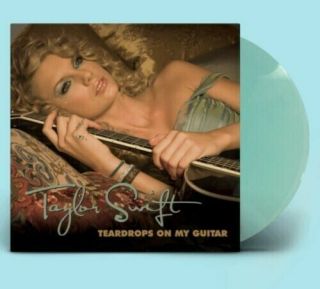 Taylor Swift Teardrops On My Guitar Limited 7” Sea Glass Vinyl Single Pre - Order