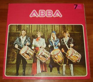 ABBA EUROVISION 1974 WATERLOO WITH DIFFERENT COVER GREEK 1ST EDITION LP 3