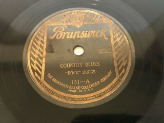 Country Dock Boggs 131a Country Blues 131b Where Have You Been So Long
