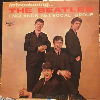 The Beatles Introducing The Beatles Lp Veejay Vjlp 1062 Version I Orig Mono