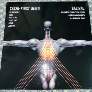 TOOL,  72826 (FIRST DEMO AND SALIVAL),  RED COLORED VINYL,  LP RECORD 3