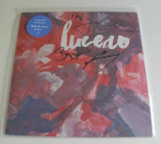 Lucero Hello My Name Is Izzy 7 " Vinyl 45 Liberty & Lament Ll042222 Signed