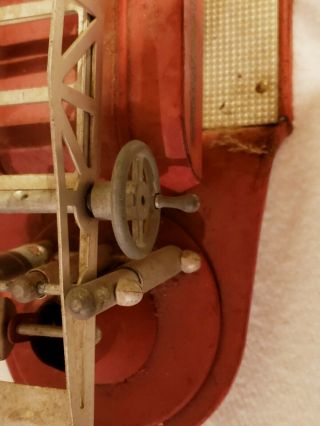 Vtg 1950 ' S TONKA PRESSED STEEL AERIAL LADDER TFD FIRE ENGINE TRUCK No.  5 4