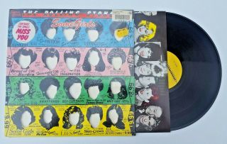 The Rolling Stones Some Girls W/ Banned Cover In Shrink (coc 39108) Vg,  Vinyl