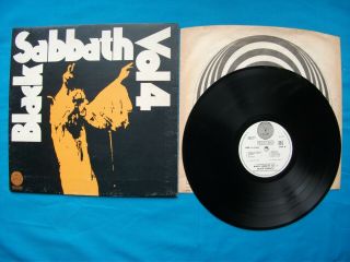 Black Sabbath Vol 4 (vertigo Swirl) Lp