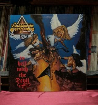 Stryper To Hell With The Devil 1986 Enigma Records 1st Press Rare Pjas - 73237
