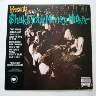 The Black Crowes ‎– Shake Your Money Maker LP.  Orig UK first press 1990.  Rock 2