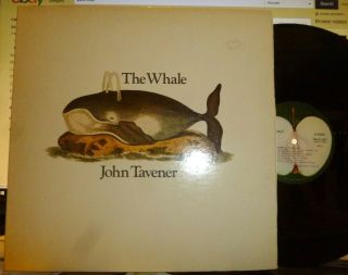 John Tavener " The Whale " Lp Gatefold Apple Nm/vg,  1970
