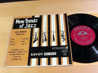 10 " Lp Leo Parker Trends In Jazz Volume 5 Savoy Mg - 9018 Nm -