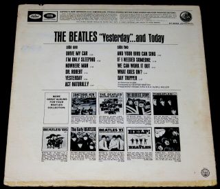 BEATLES STEREO BUTCHER COVER PEELED GORGEOUS W/REMOVED TRUNK SLICK,  RECORD & MORE 5