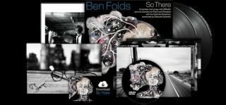 Ben Folds - So There Autographed Deluxe Edition 2 Vinyl Lp 180g,  Dvd