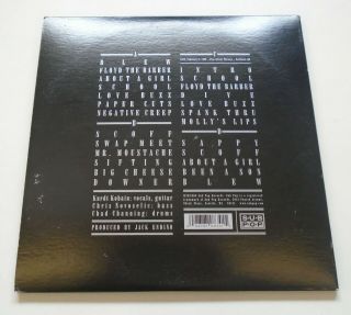 NIRVANA Bleach 2009 US remastered 180 gram white vinyl 2 - LP,  booklet & MP3 2