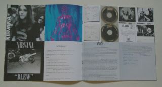 NIRVANA Bleach 2009 US remastered 180 gram white vinyl 2 - LP,  booklet & MP3 6