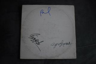 The Beatles White Album 12 " Vinyl Record Lp Paul Mccartney George Harrison Ringo