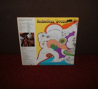 ANDWELLAS DREAM Love And Poetry LP 1969 CBS 1st Press A1/B1 EXAMPLE 2