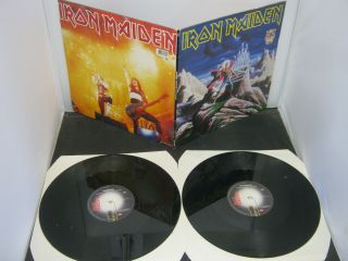 Vinyl Record Album Iron Maiden Running Run To The Hills (156) 62