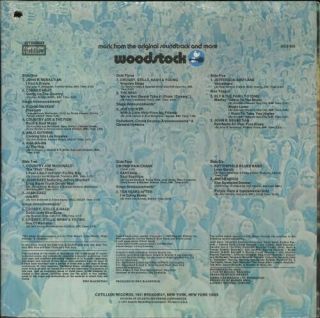Woodstock - Still - Music From The Soundtrack - 3 Record Set 2