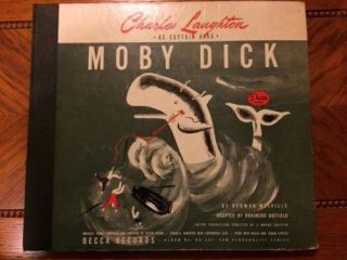 Moby Dick By Herman Melville With Charles Laughton As Ahab - Decca 401