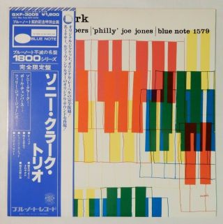 Sonny Clark Trio Same Blue Note Gxf 3005 Obi Japan Vinyl Lp Jazz