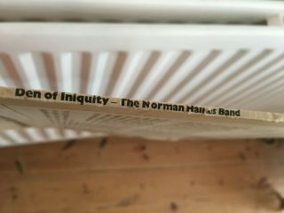 NORMAN HAINES BAND DEN OF INIQUITY 1971 UK LP VINYL 1ST PRESS PARLOPHONE PCS7130 10