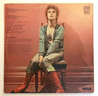 David Bowie - Space Oddity - 1972 US Press LSP - 4813 VG,  Ultrasonic 3