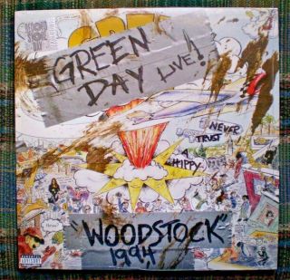Rsd 2019 Green Day Live Woodstock 1994 Limited Edition Vinyl