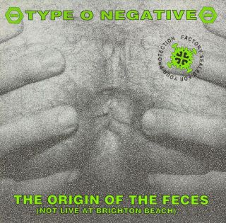 Type O Negative - The Origin Of The Feces - Lp Lim.  Ed,  Rare