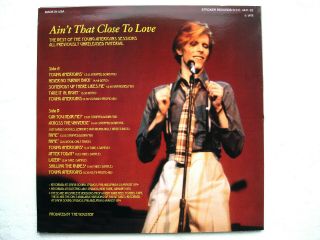 DAVID BOWIE Ain’t That Close To Love LP 1974/5 2