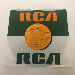 Jefferson Airplane ‎ White Rabbit / Somebody To Love 1970 7 " Vinyl Single [rca1
