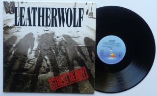 Kr3 Leatherwolf Street Ready 209 781 German Lp Blue Island Labels 1989