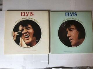 Elvis Presley ‎ - A Legendary Performer Volume 1 & 2 (2 Vinyl Lp Records Rca)