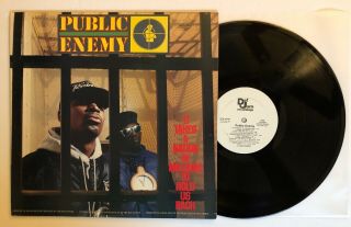 Public Enemy - It Takes A Nation Of Millions - 1988 White Label Promo (nm)