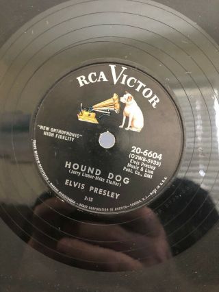 Elvis Presley HOUND DOG / Don’t Be Cruel 78rpm 20 - 6604 RCA 5