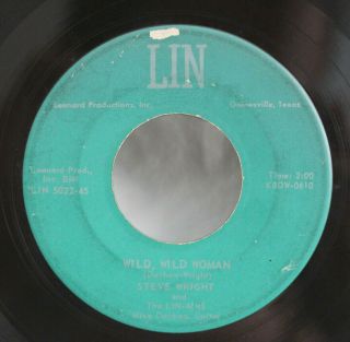 Steve Wright - 45 7 " - Wild Wild Woman - 50 