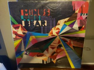 Minus The Bear ‎ - Infinity Overhead Lp - Red Colored Vinyl Record