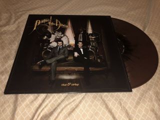 Panic At The Disco Vices And Virtues Hot Topic Maroon/black Splatter Vinyl