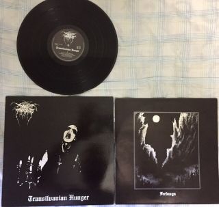 Darkthrone - Transilvanian Hunger 1st Press Bathory Moonblood Mayhem Marduk Lp