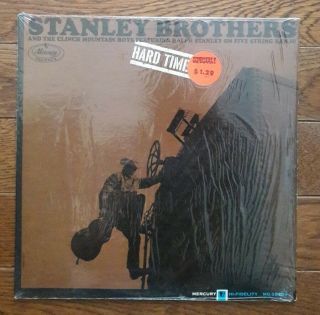 Stanley Brothers Hard Times Mercury Lp Mono Deep Groove Rare Oop Bluegrass Vinyl