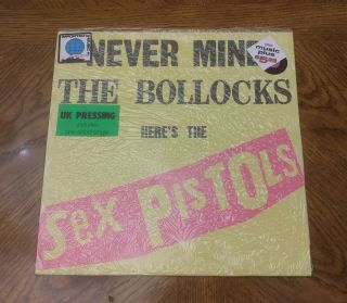 Shrink Sex Pistols Never Mind Bollocks Spots 001,  One - Sided 7 " Sticker