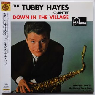 Tubby Hayes Down In The Village On Uk Fontana - Japan Heavy Vinyl Nm