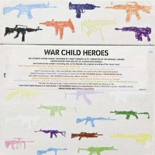 War Child Heroes 15 X 7 " Charity Boxset Rare Oop Bnib (elbow,  Franz Ferdinand)