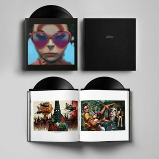 Gorillaz Humanz Deluxe 2 Vinyl Lp Record With Clothbound Artbook